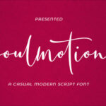 Soulmotion Font Poster 1