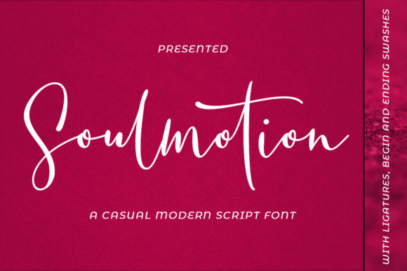 Soulmotion Font Poster 1