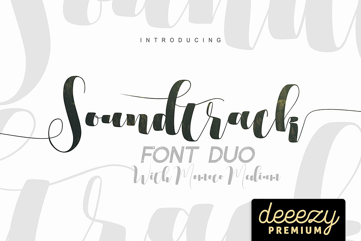 Soundtrack Font Duo Font