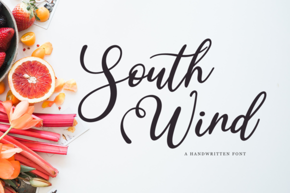 South Wind Font Poster 1
