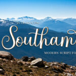 Southam Font Poster 1