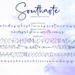 Southaste Font Poster 10