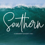 Southern Font Poster 1