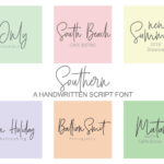 Southern Font Poster 15