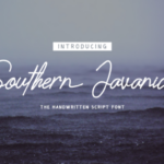 Southern Javanica Font Poster 1