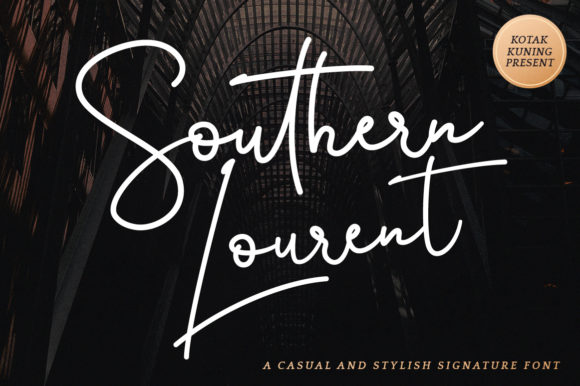 Southern Lourent Font Poster 1