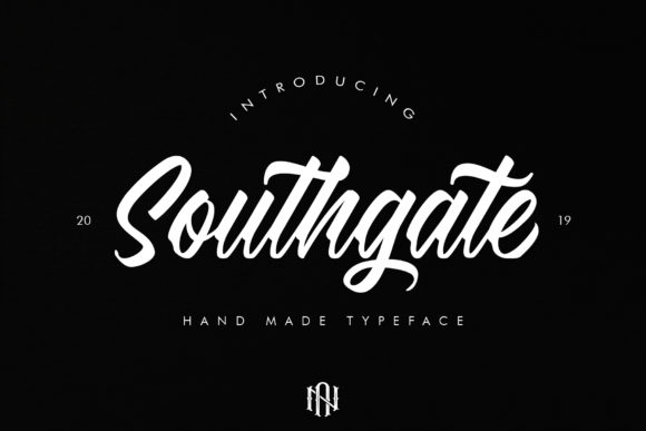 Southgate Font Poster 1
