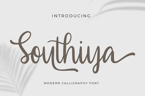 Southiya Font Poster 1