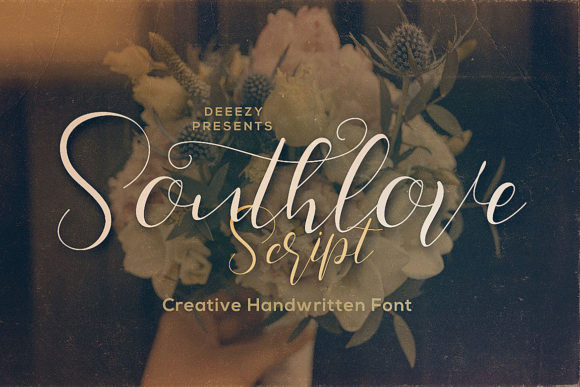 Southlove Script Font Poster 1