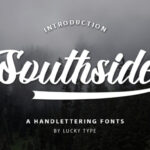 Southside Script Font Poster 1