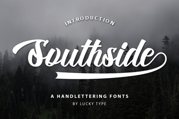 Southside Script Font Poster 1