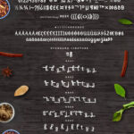 Soybeanut Font Poster 10