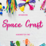 Space Craft Font Poster 1