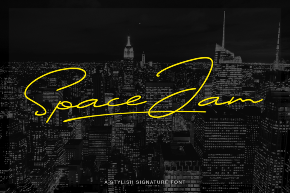 Space Jam Font
