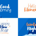 Special Winter Family Font Poster 6