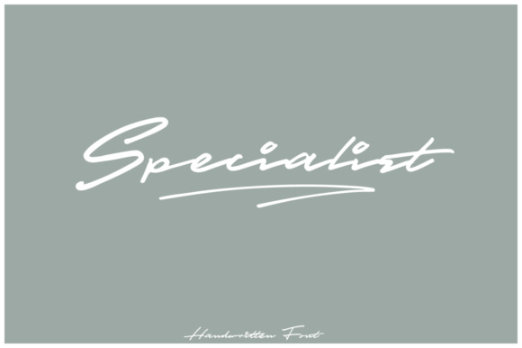 Specialist Font