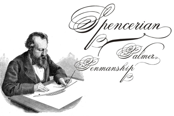 Spencerian Palmer Font