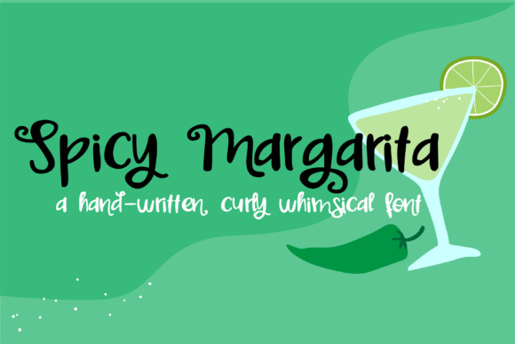 Spicy Margarita Font Poster 1