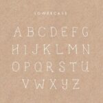 Spiderling Font Poster 2