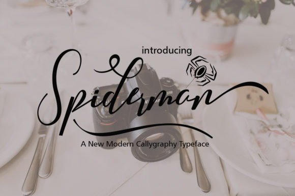 Spiderman Font