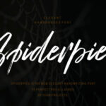 Spiderpies Font Poster 1