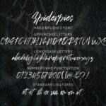 Spiderpies Font Poster 9