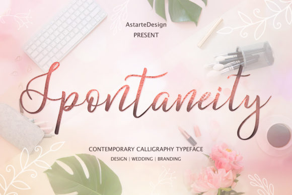 Spontaneity Font Poster 1