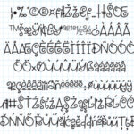 Spotlight Font Poster 3