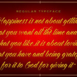 Spotlite Font Poster 5