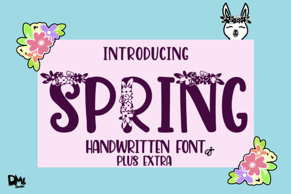 Spring Font Poster 1