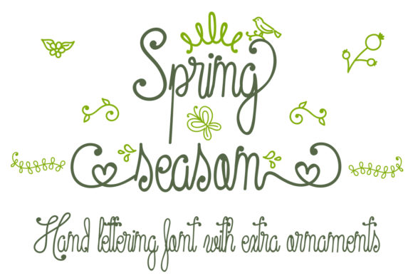 Spring Season Font