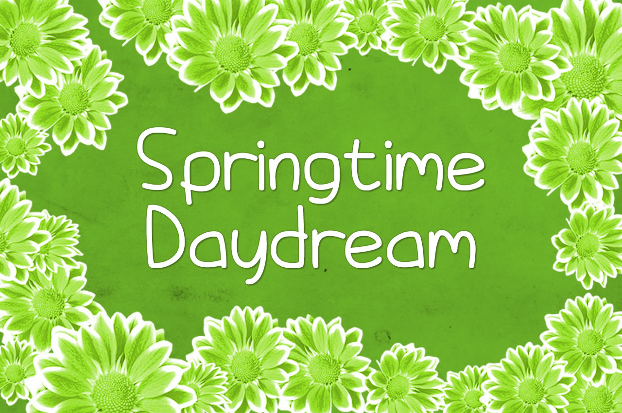 Springtime Daydream Font Poster 1