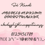 Sri Kandi Font Poster 8