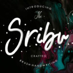 Sribu Font Poster 1