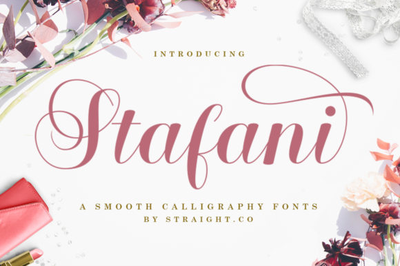 Stafani Font Poster 1