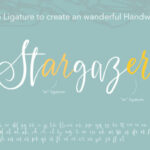 Stargazers Font Poster 7