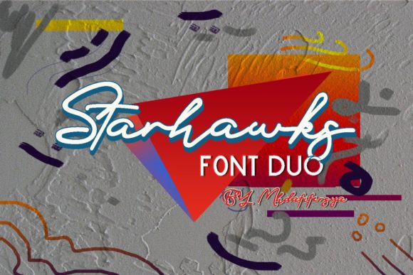 Starhawks Duo Font Poster 1