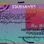 Starhawks Duo Font Poster 5