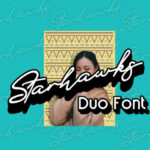 Starhawks Duo Font Poster 6
