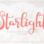 Starlight Font Poster 1