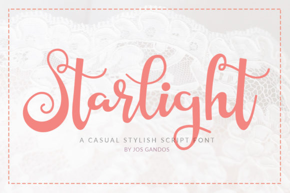 Starlight Font Poster 1