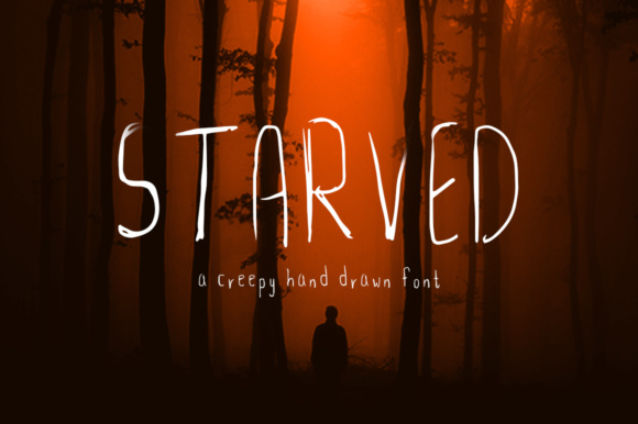 Starved Font Poster 1