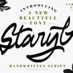 Staryl Font Poster 1