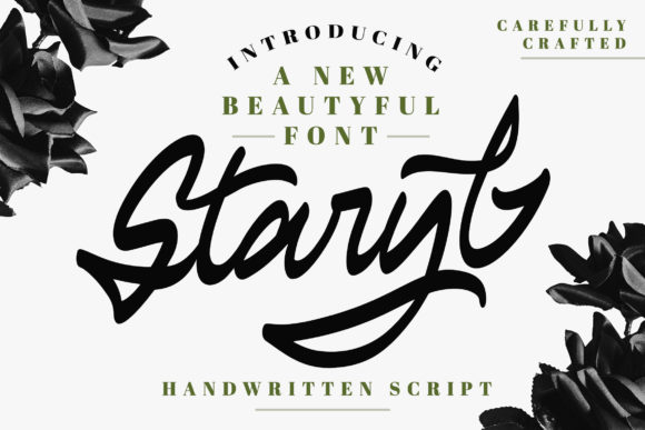 Staryl Font Poster 1