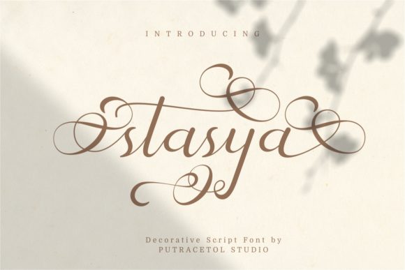 Stasya Font Poster 1