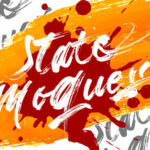 State Moques Font Poster 1