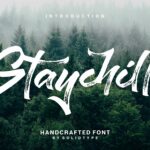 Staychill Font Poster 1
