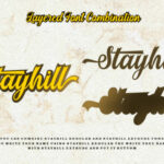 Stayhill Font Poster 6