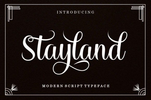 Stayland Font Poster 1