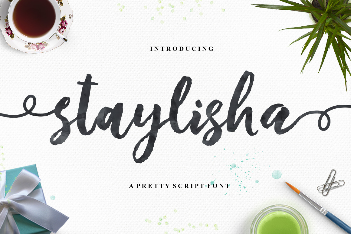 Staylisha Font Poster 1